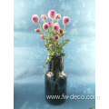 Home decoration leopard spotted flower glass vase vases